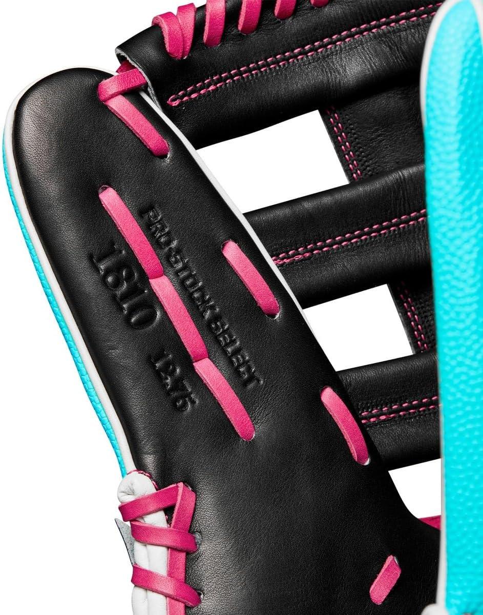 imageWilson Winter 2024 A2K Baseball GlovesSeafoamBlackFlamingo