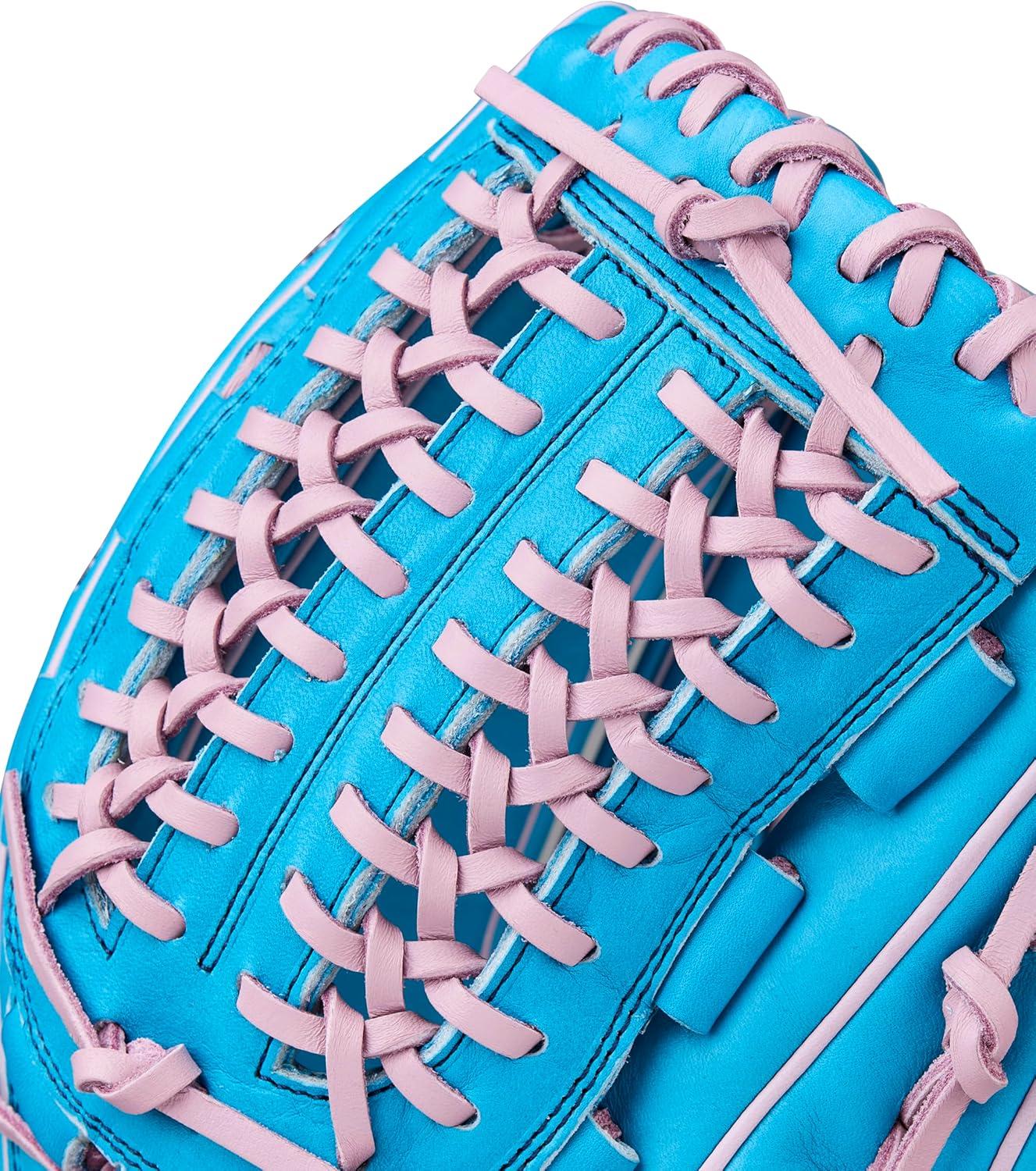 imageWilson Winter 2025 A2000 Baseball GlovesTropical BlueXLavender