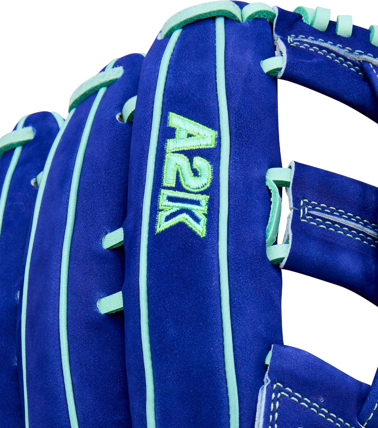 imageWilson Winter 2025 A2K Baseball GlovesBlueberrySeafoam