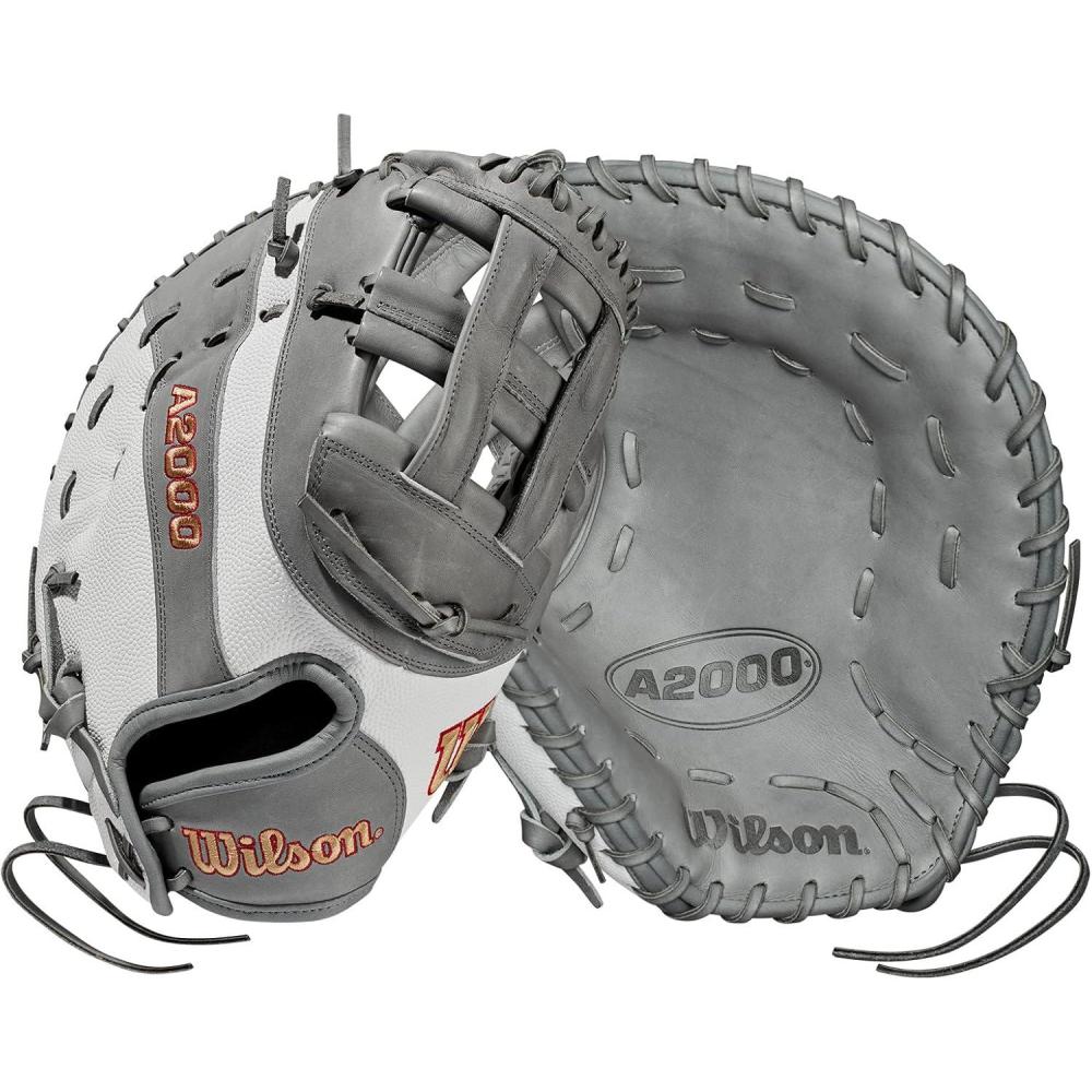 imageWilson A2000 Fastpitch Glove SeriesGrey Superskin