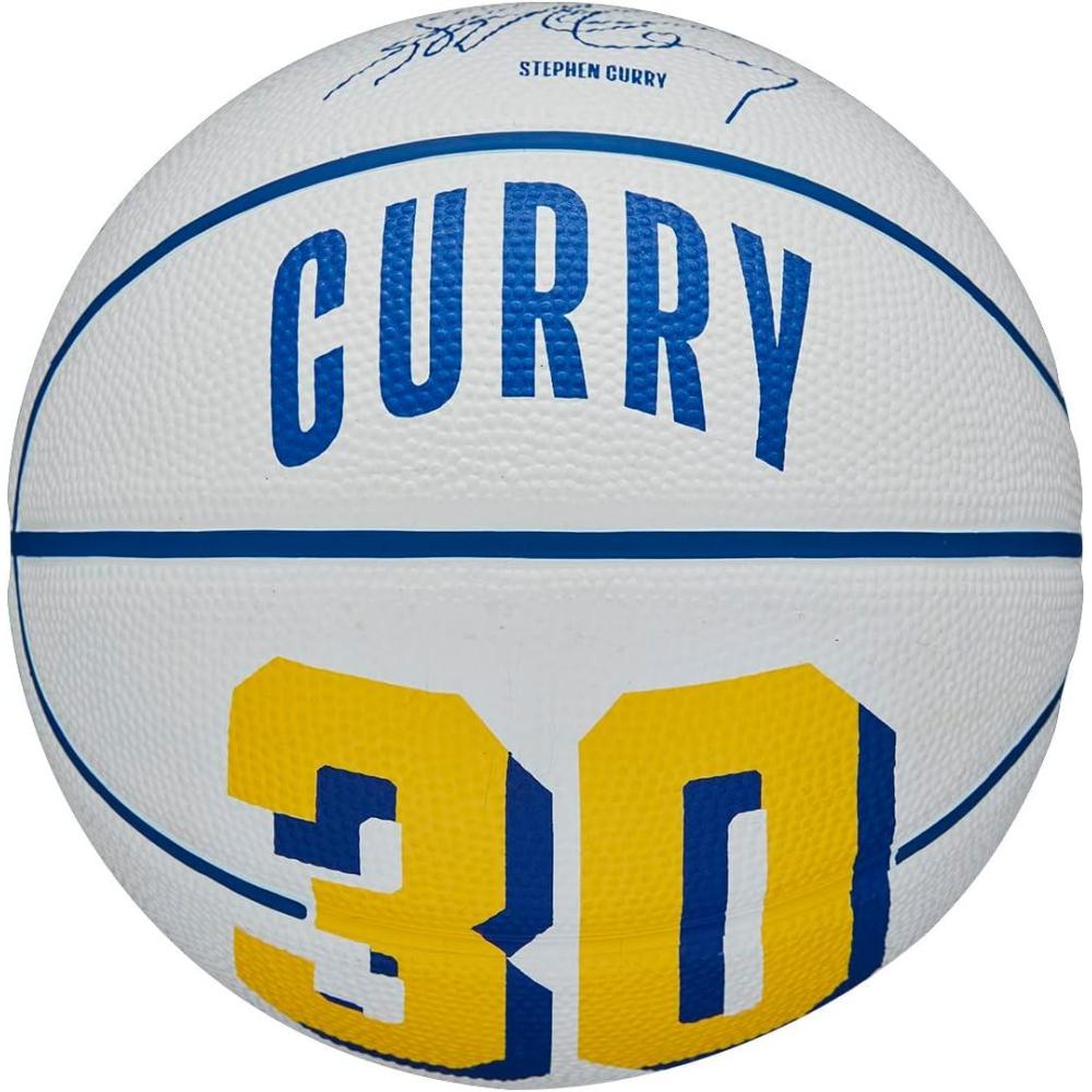imageWilson NBA Player Icon Basketballs  Size 3 and Size 7Steph Curry