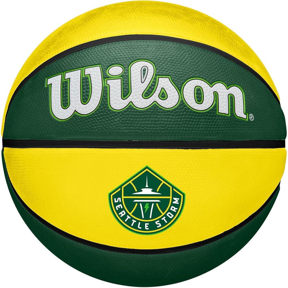 imageWilson WNBA Team Tribute Basketballs Womens Official Size 6285Seattle Storm
