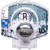 WILSON NBA Team Mini Basketball Hoops(Brooklyn Nets (New Version))