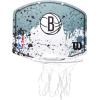 WILSON NBA Team Mini Basketball Hoops(Brooklyn Nets (New Version))