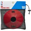 WILSON NBA Training Cones (10PK) – Blue, Red, and White