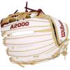 Wilson 2021 2021 A2000 FP75SS 11.75″ Infield Fastpitch Glove – Right Hand Throw, Blonde/White/Red