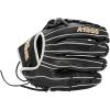 Wilson 2022 A1000 P12 12″ Fastpitch Pitcher’s Glove – Left Hand Throw, Black/Metallic Gold/White
