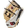 Wilson 2023 A2000® H12SS Fastpitch Glove – 12″, Right Hand Throw, Infield, White/Blonde