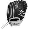 Wilson 2024 Fastpitch Classics Series A2000 P12SS 12” Pitcher’s Fastpitch Glove – Left Hand Throw, Black/White