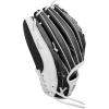 Wilson 2024 Fastpitch Classics Series A2000 P12SS 12” Pitcher’s Fastpitch Glove – Left Hand Throw, Black/White