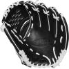 Wilson 2024 Fastpitch Classics Series A2000 P12SS 12” Pitcher’s Fastpitch Glove – Right Hand Throw, Black/White
