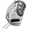 Wilson A2000 Fastpitch First Base Mitts(White/Coal)
