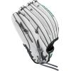 Wilson A2000 Infield Fastpitch Gloves(White/Charcoal/Teal)