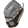 Wilson A2000 Outfield Fastpitch Gloves – 12.5″(Grey/Black/Gold)