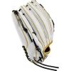 Wilson A2000 Outfield Fastpitch Gloves – 12.5″(White/Black/Yellow)