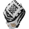 Wilson A2000 P12 12″ Pitcher’s Fastpitch Gloves(Black/White/Blonde)