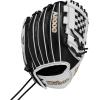 Wilson A2000 P12 12″ Pitcher’s Fastpitch Gloves(Black/White/Blonde)