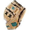 Wilson Fall 2024 A2000® FP75 11.75” Fastpitch Infield Glove – Right Hand Throw, Blonde/Black/Teal