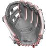 Wilson Fall 2024 A2000® Fastpitch Gloves(White/Rose Gold/Grey)