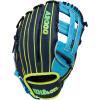 Wilson Fall 2025 A2000® Baseball Gloves(Navy/Sky Blue/Optic Yellow)