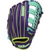 Wilson Fall 2025 A2000® Baseball Gloves(Purple/Seafoam/Optic Yellow)