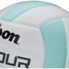 Wilson Indoor Recreational Volleyballs – Official Size(Teal/White)