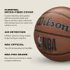 Wilson NBA Forge Indoor/Outdoor Basketball – Teal, Size 7-29.5″(Midnight Blck)