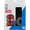Wilson NBA Mesh Basketball Bag – Holds 6 Balls