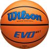 Wilson NCAA Evo NXT Official Indoor Game Basketballs – Sizes 6 and 7(Royal/Orange)