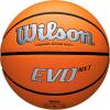 Wilson NCAA Evo NXT Official Indoor Game Basketballs – Sizes 6 and 7(Silver/Orange)