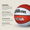 Wilson NCAA Killer Crossover Outdoor Basketball – 29.5″, 28.5″, 27.5″(Lime/White)