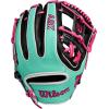 Wilson Summer 2025 A2K® Baseball Gloves(Black/Seafoam/Flamingo)