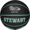 Wilson WNBA Player Icon Mini Basketballs(Black/Turquoise)