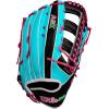 Wilson Winter 2024 A2K 1810SS 12.75″ Outfield Baseball Glove – Seafoam/Black/Flamingo, Right Hand Throw