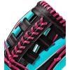 Wilson Winter 2024 A2K® Baseball Gloves(Seafoam/Black/Flamingo)