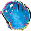 Wilson Winter 2025 A2000® Baseball Gloves(Navy/Sky Blue/ Optic Yellow)