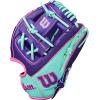Wilson Winter 2025 A2000® Baseball Gloves(Purple/Seafoam/Flamingo)