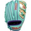 Wilson Winter 2025 A2000® Baseball Gloves(Seafoam/Blonde/Purple)