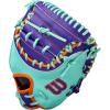 Wilson Winter 2025 A2000® Baseball Gloves(Seafoam/Purple/Orange)