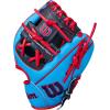 Wilson Winter 2025 A2000® Baseball Gloves(Sky Blue/Navy/Red)