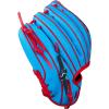 Wilson Winter 2025 A2000® Baseball Gloves(Sky Blue/Navy/Red)