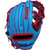 Wilson Winter 2025 A2000® Baseball Gloves(Sky Blue/Navy/Red)