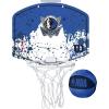 WILSON NBA Team Mini Basketball Hoops(Dallas Mavericks)
