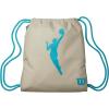 WILSON WNBA Heir Sport Drawstring Bag – Beige/Turquoise