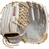 Wilson A2000 Outfield Fastpitch Gloves – 12.5″(White/Grey/Blonde)