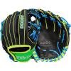 Wilson Fall 2025 A2000® Baseball Gloves(Black/Neon Green/ Sky Blue)