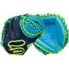 Wilson Fall 2025 A2000® Baseball Gloves(Navy/Sky Blue/Neon Green)