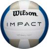 Wilson Indoor Recreational Volleyballs – Official Size(Blue/Silver/White)