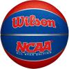 Wilson NCAA Mini Rubber Basketball(Orange/Royal Blue)