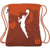 Wilson WNBA Fire Drawstring Basketball Bag – Orange